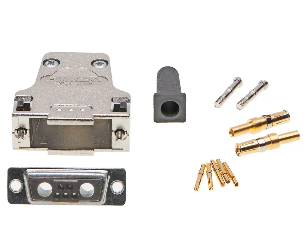 Produktfoto 1 von FCT from Molex FCT D-Sub-Steckverbindergehäuse für D-Sub-Kontakteinsatz, 7 Kontakte, Buchse