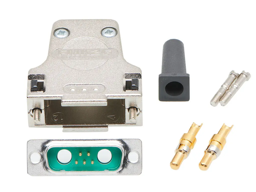 Produktfoto 1 von FCT from Molex FCT D-Sub-Steckverbindergehäuse für D-Sub-Kontakteinsatz, 5 Kontakte, Stecker