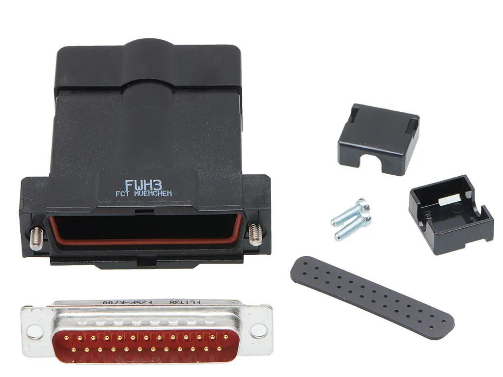 Produktfoto 1 von FCT from Molex FCT D-Sub-Steckverbindergehäuse für D-Sub-Kontakteinsatz, 25 Kontakte, Stecker