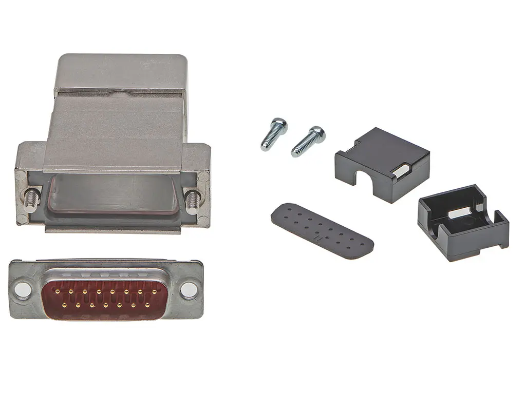 Produktfoto 1 von FCT from Molex FCT D-Sub-Steckverbindergehäuse für D-Sub-Kontakteinsatz, 15 Kontakte, Stecker
