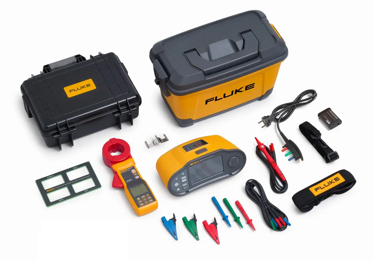 Produktfoto 1 von Fluke 1674FC Multifunktionsprüfgerät autom.RCD Test Ohne Auslösung 50 → 1000V RCD Rampentest