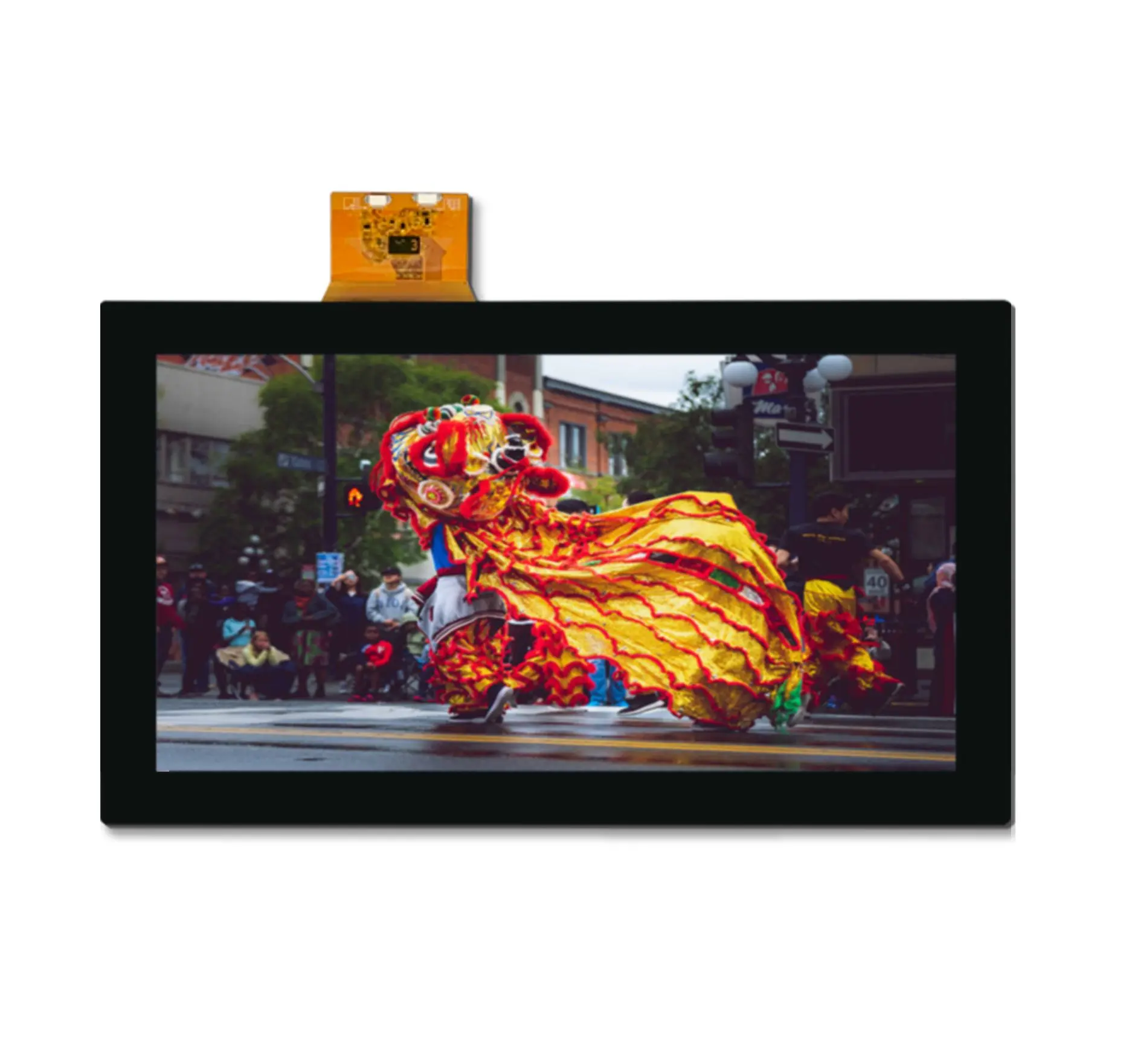 Produktfoto 1 von AUO Farb-LCD 15.6 in RGB, LVDS, 1920 x 1080 pixel, 344.16 x 193.59 mm