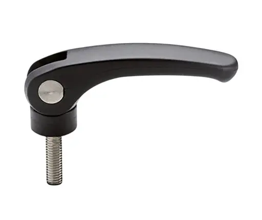 Produktfoto 1 von Elesa Edelstahl Spannhebel Polyamid x 25 mm, M8 Stecker