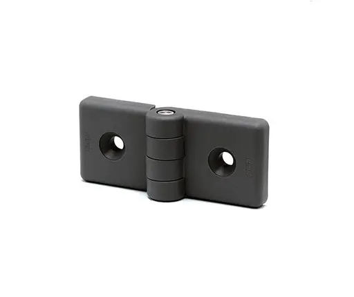 Produktfoto 1 von Elesa Polyamid Scharnier Scharnierbolzen Festwert Schraubbefestigung Freischwingend, 16 mm x 114 mm x 36 mm