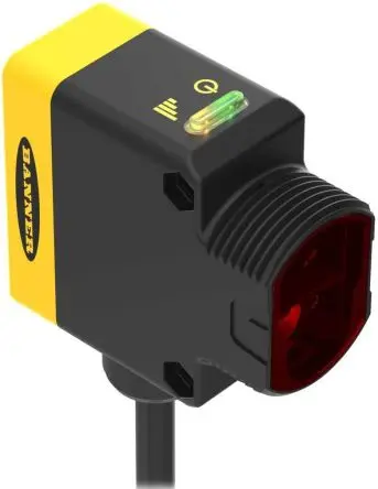 Produktfoto 1 von Banner WORLD-BEAM QS30 Rechteckig Optischer Sensor, Festes Feld, Relais Ausgang