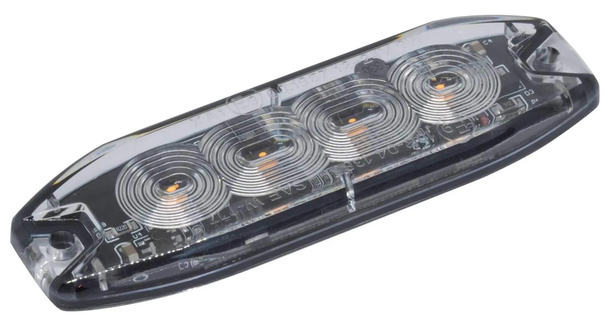 Produktfoto 1 von RS PRO LED Signalleuchte Grün, Klar 30V Schraubanschlussklemme x 7 mm