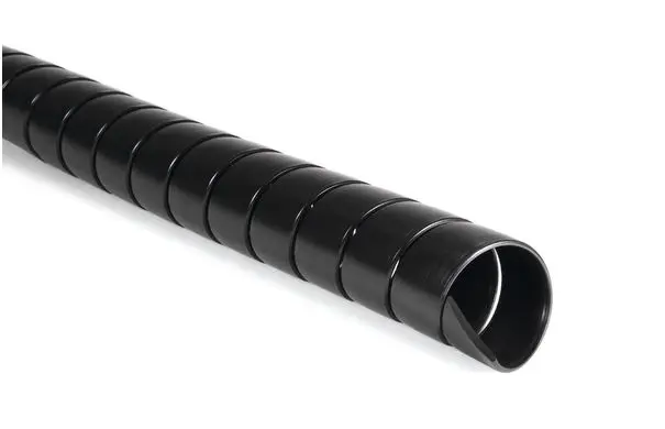 Produktfoto 1 von HellermannTyton 162-31000 Spiral-Kabelumwicklung / 13 mm Polypropylen Schwarz, für Kabel-Ø 10 mm bis 13 mm