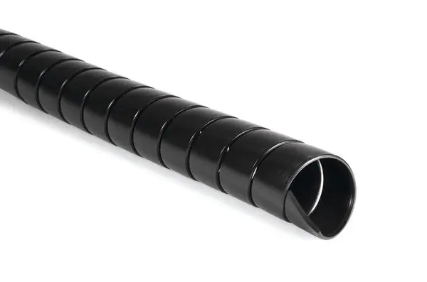 Produktfoto 1 von HellermannTyton 162-31300 Spiral-Kabelumwicklung / 29 mm Polypropylen Schwarz, für Kabel-Ø 25 mm bis 29 mm