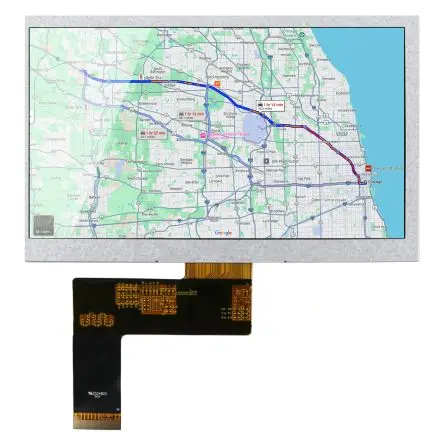 Produktfoto 1 von NEWHAVEN DISPLAY INTERNATIONAL LCD-Anzeigemodul 7 Zoll LVDS, 800 x 480, 156.7 x 89.1 mm LED