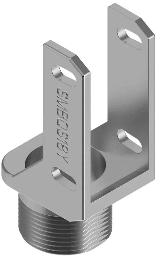 Produktfoto 1 von Banner SMBQS18Y Halter für Industrielle Automatisierung
