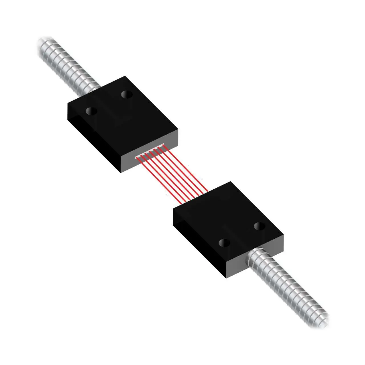 Produktfoto 1 von Banner Glas NPN/PNP LWL-Sensor 36 mm Glasfasersensor IP40 1 ms