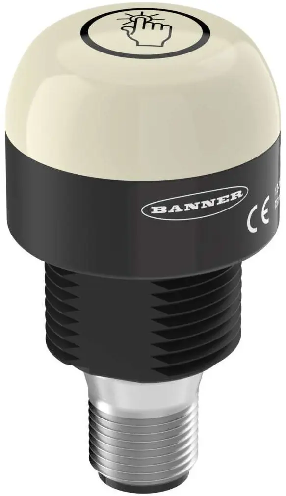 Produktfoto 1 von Banner K30 LED Blinkend, Dauer Signalleuchte Blau, Grün, Rot, Weiß, Gelb, 12 → 30 V DC