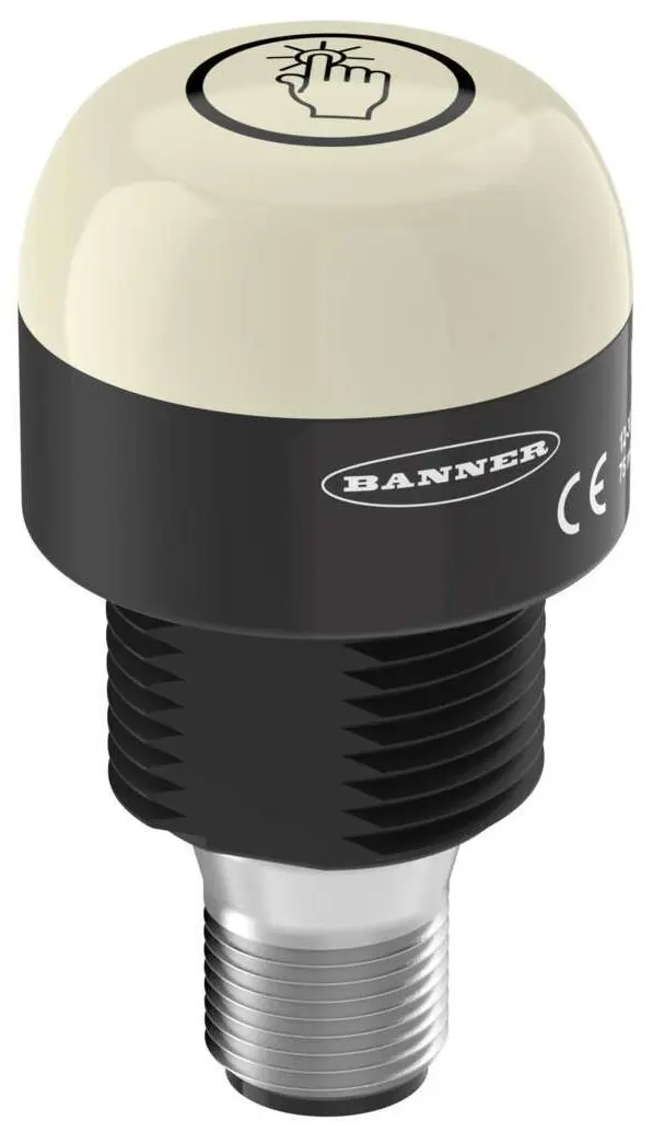 Produktfoto 1 von Banner K30 LED Blinkend, Dauer Signalleuchte Grün, 12 → 30 V DC