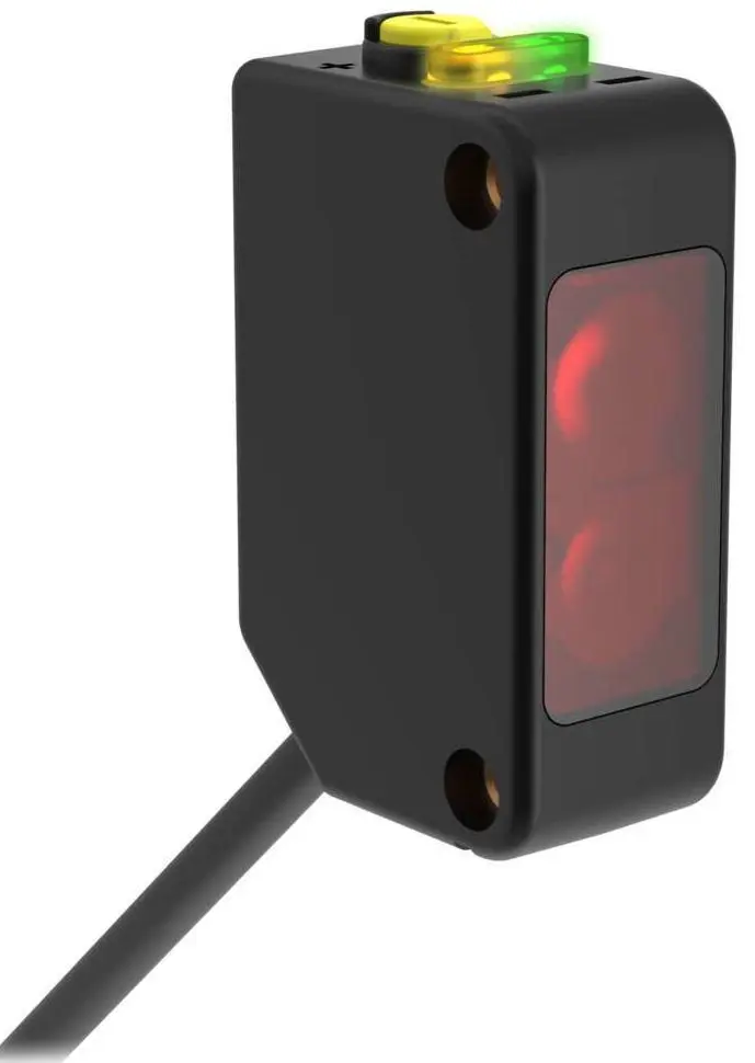 Produktfoto 1 von Banner Optischer Sensor, Retroreflektierend, Bereich 6 m, NPN Ausgang, 4 Pin M8-Gewindeanschluss