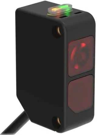 Produktfoto 1 von Banner WORLD-BEAM Q20 Rechteckig Optischer Sensor, Empfänger, NPN Ausgang