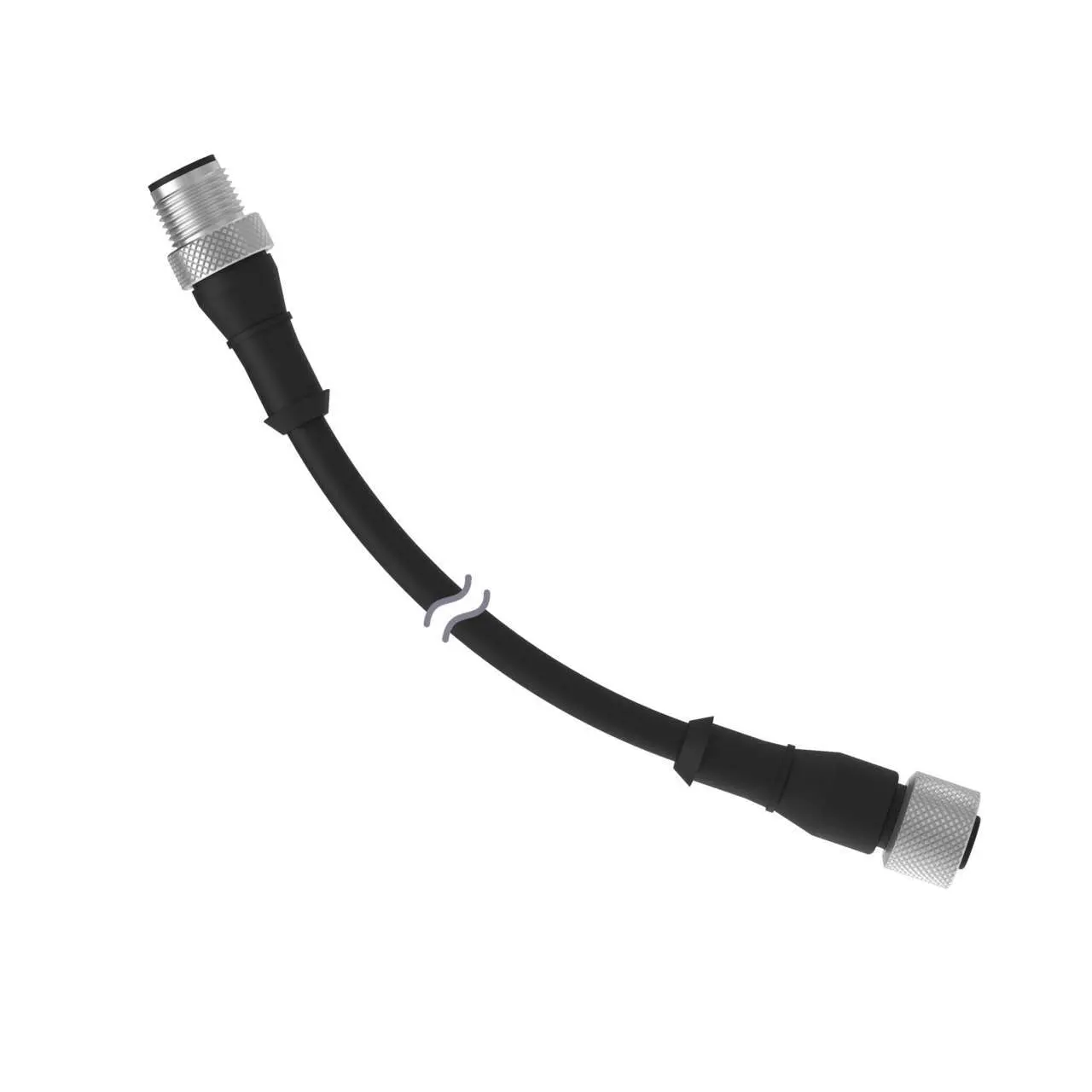 Produktfoto 1 von Banner MQDEC, 5-polig Sensor-Betätigungselementkabel, Gerade Buchse 5 / Gerade Stecker, Länge 5 m