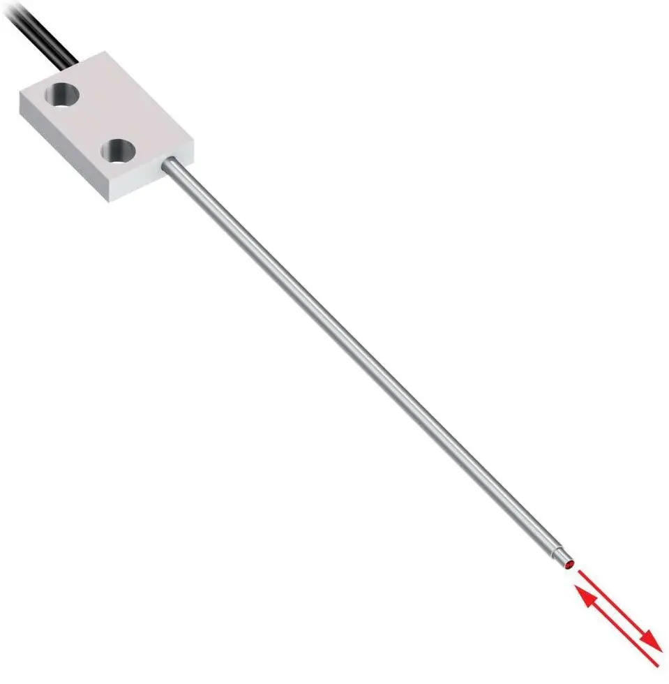 Produktfoto 1 von Banner Kunststoff NPN/PNP LWL Kabel 36 mm Glasfasersensor IP40 1 ms