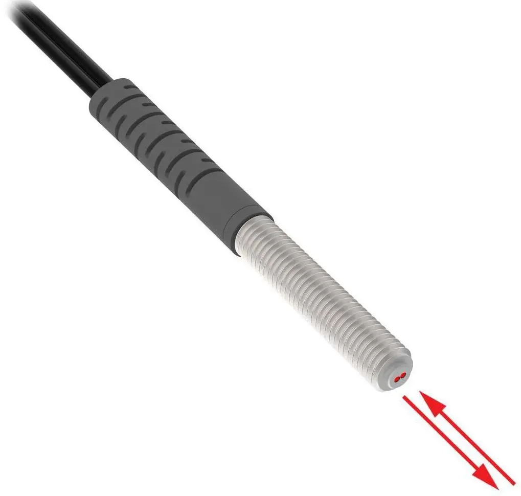 Produktfoto 1 von Banner Kunststoff NPN/PNP LWL Kabel 65 mm Glasfasersensor IP40 1 ms