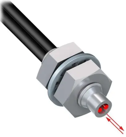 Produktfoto 1 von Banner Kunststoff NPN/PNP LWL Kabel 86 mm Glasfasersensor IP67 1ms