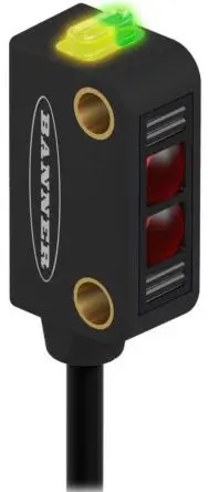 Produktfoto 1 von Banner Q12 Rechteckig Optischer Sensor, Empfänger, NPN/PNP Ausgang