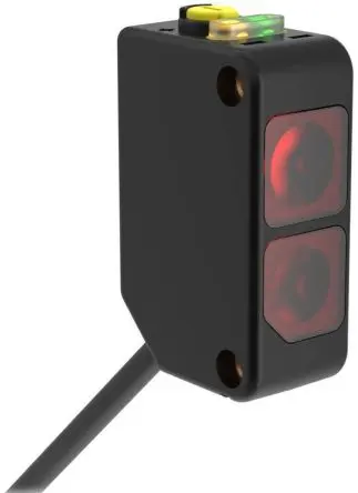Produktfoto 1 von Banner WORLD-BEAM Q20 Rechteckig Optischer Sensor, Diffus, NPN Ausgang