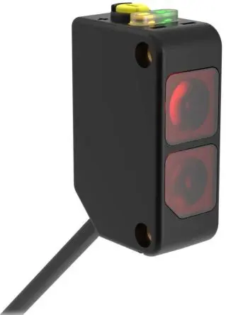 Produktfoto 1 von Banner WORLD-BEAM Q20 Rechteckig Optischer Sensor, Diffus, NPN Ausgang