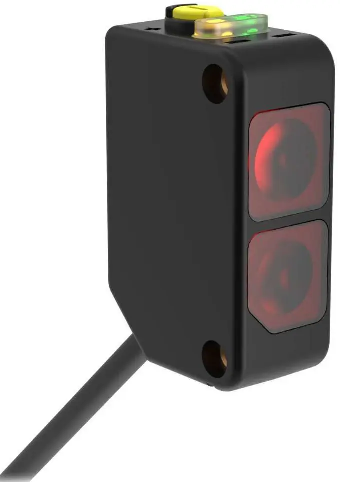Produktfoto 1 von Banner Kompakt Optischer Sensor, Diffus, Bereich 800 mm, NPN Ausgang, M8 Integral QD