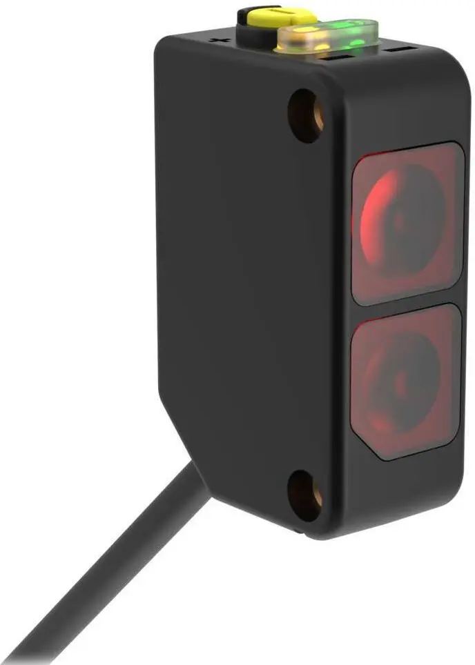 Produktfoto 1 von Banner Kompakt Optischer Sensor, Diffus, Bereich 250 mm, NPN Ausgang, M12-Steckverbinder