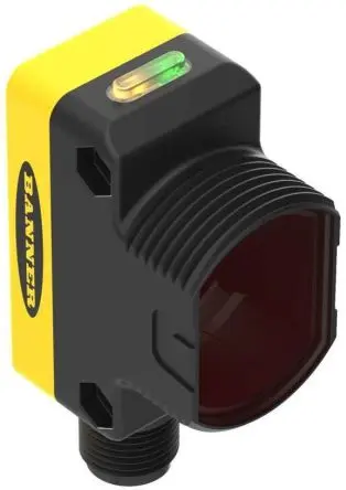 Produktfoto 1 von Banner WORLD-BEAM QS30 Optischer Sensor, Festes Feld, Bipolare NPN/PNP Ausgang, M12-Stecker