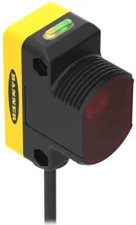 Produktfoto 1 von Banner QS30EDV Rechteckig Optischer Sensor, Diffus, Bipolare NPN/PNP Ausgang