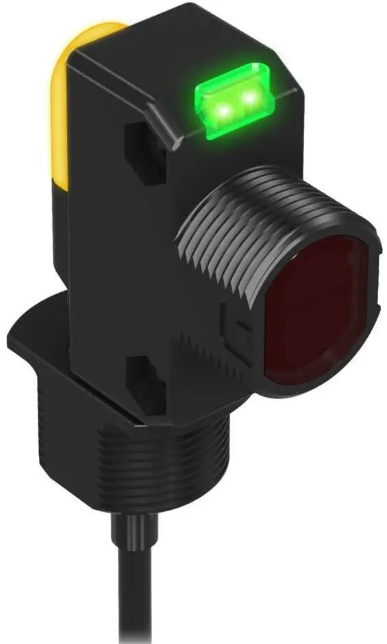 Produktfoto 1 von Banner Rechteckig Optischer Sensor, Retroreflektierend, Bereich 300 mm, PNP Ausgang, Zopf QD, Hell-/dunkelschaltend
