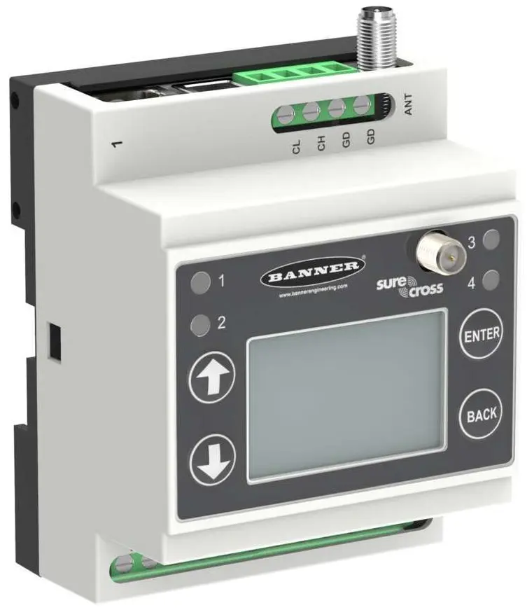 Produktfoto 1 von Banner DXM700 Controller für Industrielle Nutzung / 4 x PNP Ausgang 12 → 30 V DC