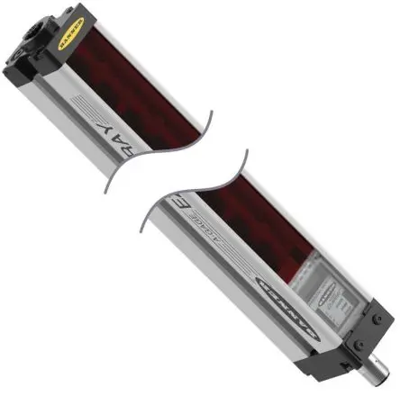 Produktfoto 1 von Banner EZ-ARRAY Lichtvorhang Strahlabstand 5 mm Empfänger Typ CE, RoHS 210-Strahl