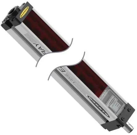 Banner EZ Array Lichtvorhang Strahlabstand 5 mm Impulsgeber, Empfänger Typ CE, RoHS 300-Strahl