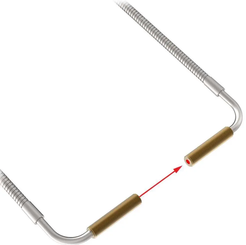 Produktfoto 1 von Banner Glas NPN/PNP LWL Kabel 36 mm Glasfasersensor IP40 1 ms