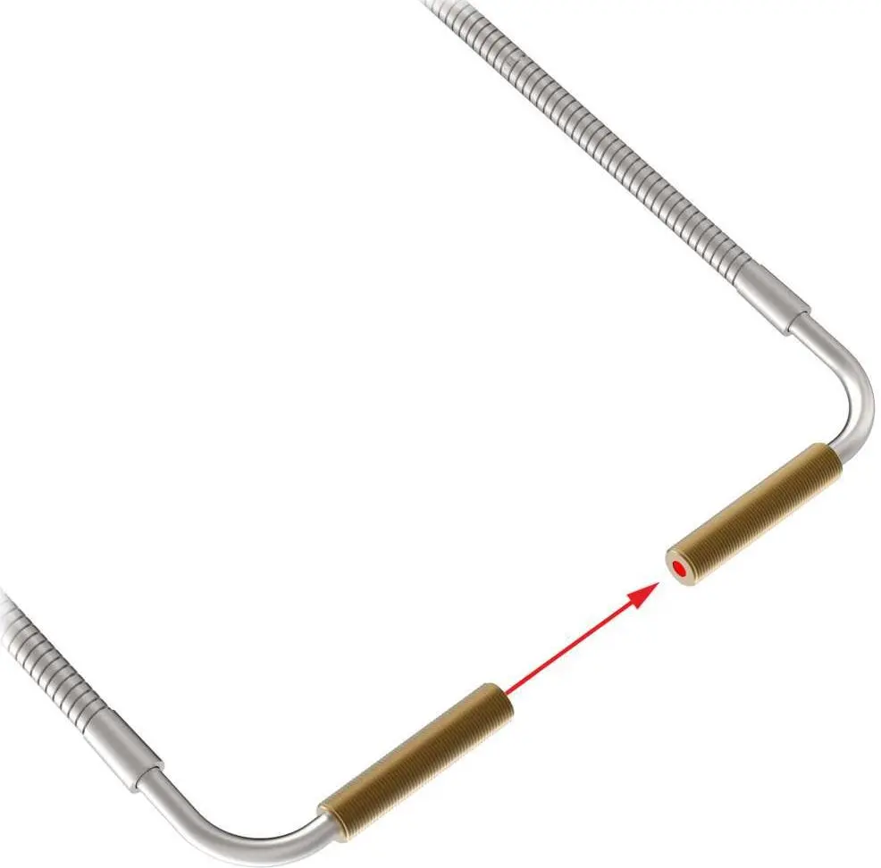 Produktfoto 1 von Banner Glas NPN/PNP LWL Kabel 36 mm Glasfasersensor IP40 1 ms