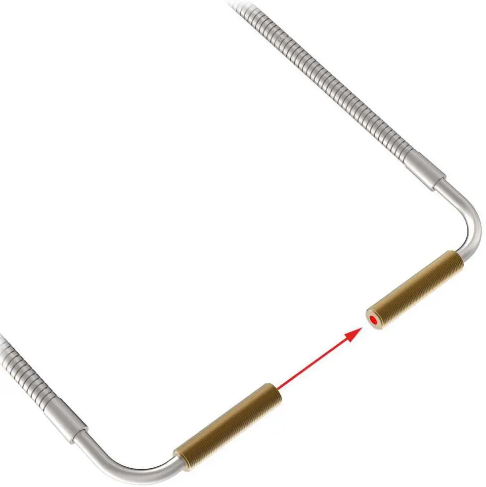 Produktfoto 1 von Banner Glas NPN/PNP LWL Kabel 36 mm Glasfasersensor IP40 1 ms