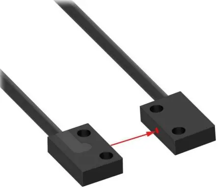 Produktfoto 1 von Banner Kunststoff NPN/PNP LWL Kabel 36 mm Glasfasersensor IP67 1ms