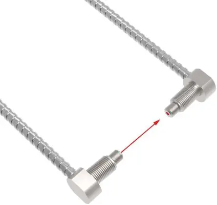 Produktfoto 1 von Banner Kunststoff NPN/PNP LWL Kabel 36 mm Glasfasersensor IP67 1ms