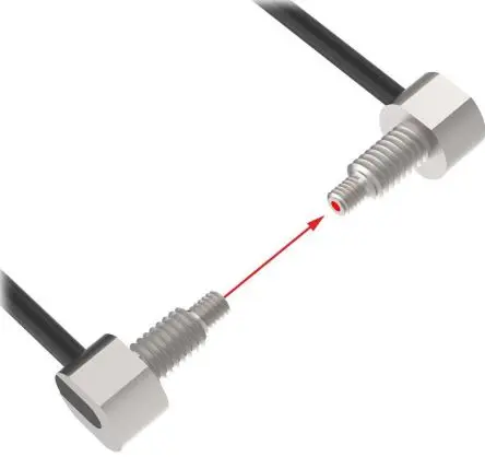 Produktfoto 1 von Banner Kunststoff NPN/PNP LWL Kabel 36 mm Glasfasersensor IP67 1ms