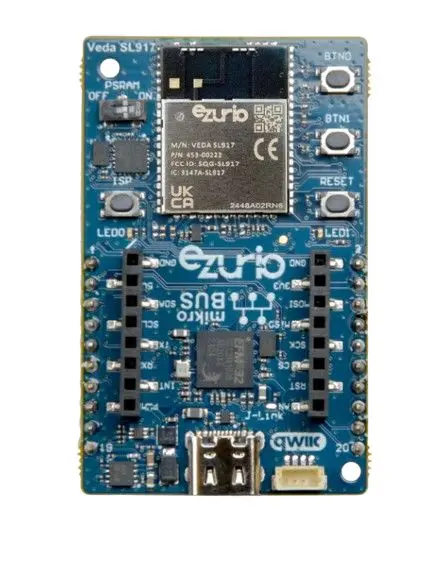 Produktfoto 1 von Ezurio HF-Modul Temperatursensoren 2.48 GHz bis 54 Mbps Pulsweitenmodulation (MCPWM) moduliert 3.63 V / 17.5 dBm