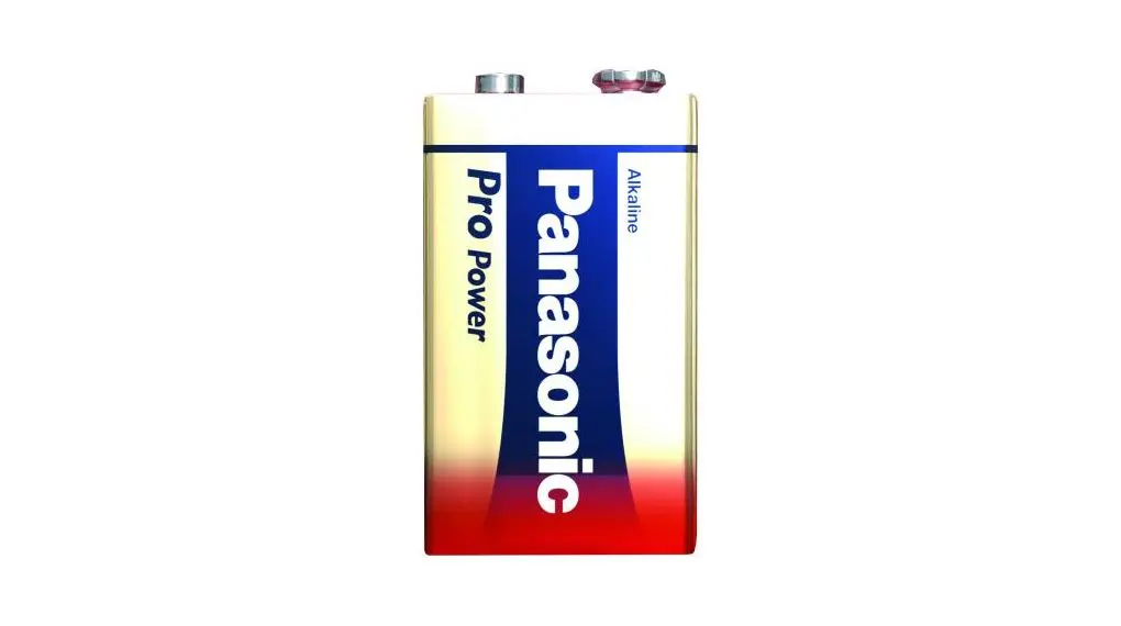 Produktfoto 1 von Panasonic Panasonic Alkaline Power 6LR61 Alkali 9-V-Batterien