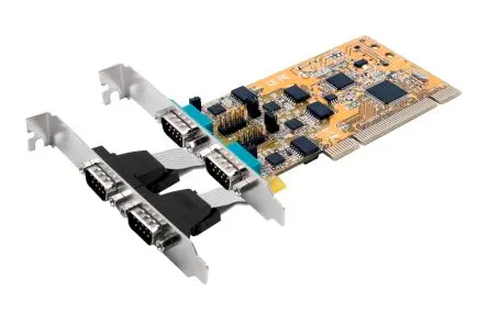 Produktfoto 1 von Exsys PCI Serielle Karte, 4-Port