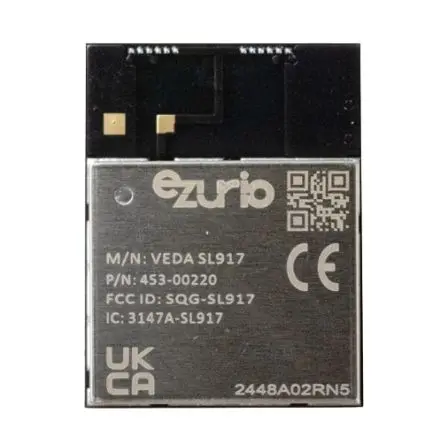 Produktfoto 1 von Ezurio HF-Modul Modul 2.4 GHz bis 54 Mbps Rf-Funkmodul moduliert 3.63 V / 17 dBm