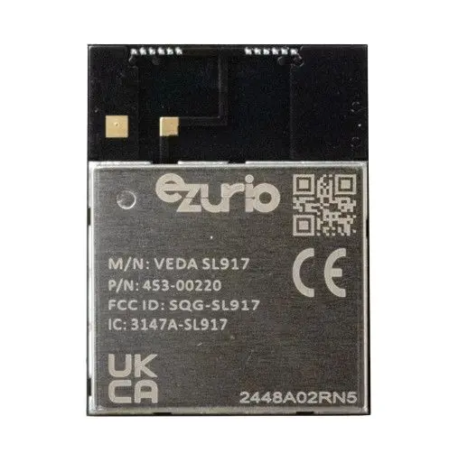 Produktfoto 1 von Ezurio HF-Modul Modul 2.4 GHz bis 54 Mbps Rf-Funkmodul moduliert 3.63 V / 17 dBm