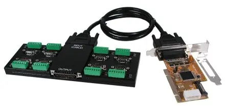 Produktfoto 1 von Exsys PCI Serielle Karte, 8-Port