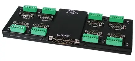 Produktfoto 1 von Exsys Schnittstellen-Adapter, RS232-Stecker, Verbindungsklemme, Stecker, Stecker