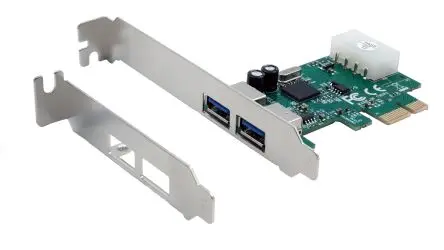 Produktfoto 1 von Exsys PCIe Serielle Karte, 2-Port