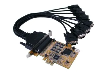 Produktfoto 1 von Exsys PCIe Serielle Karte, 8-Port