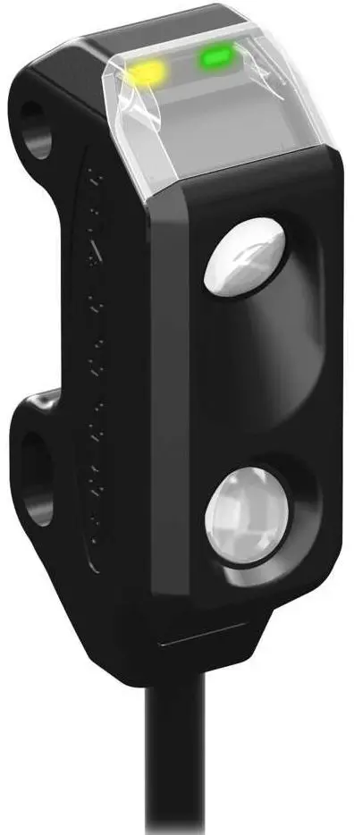 Produktfoto 1 von Banner Rechteckig Optischer Sensor, Annäherung, Bereich 10 mm, NPN Ausgang, Zopf QD, Dunkelschaltend